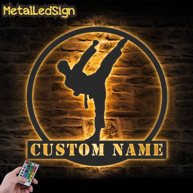 Custom-Boy-Karate-Martial-Arts-Metal-Wall-Art-with-LED-Light-Images.jpg