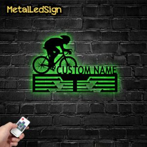 Custom-Boy-Para-Cycling-Medal-Hanger-Wall-Art-Led-Light-8