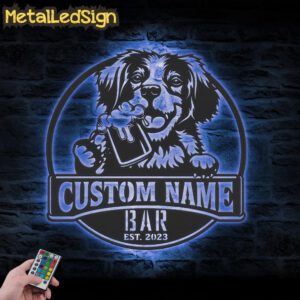 Custom-Brittany-Spaniel-Thirsty-Beer-Pub-Metal-Wall-Art-LED-Light-3.jpg