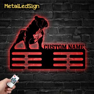 Custom-Bulldog-Metal-Medal-Hanger-2