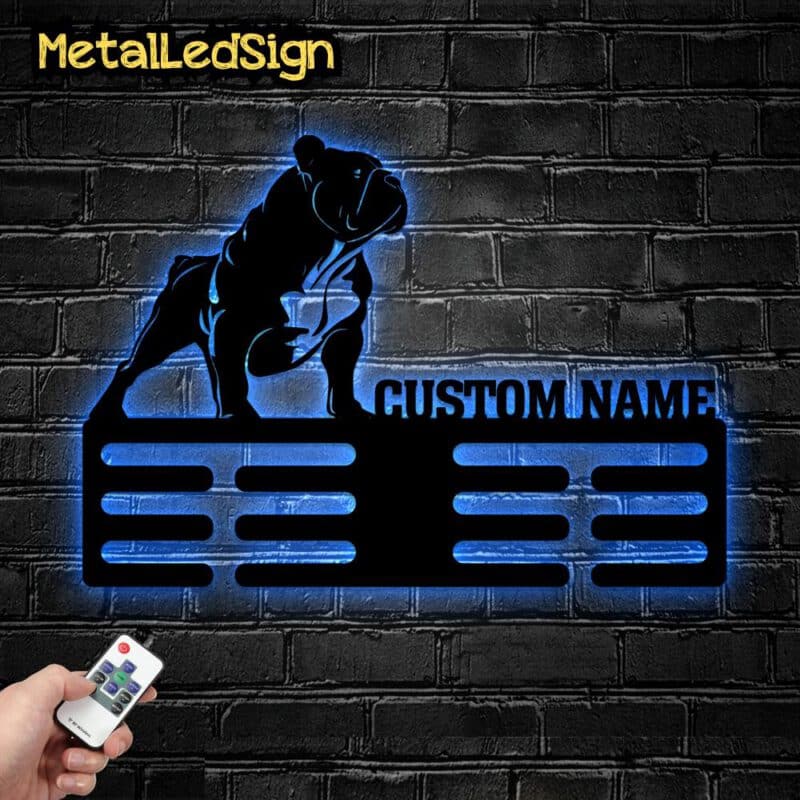 Custom-Bulldog-Metal-Medal-Hanger-4