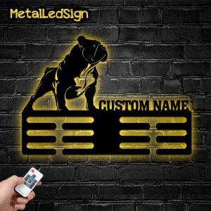 Custom-Bulldog-Metal-Medal-Hanger-Images