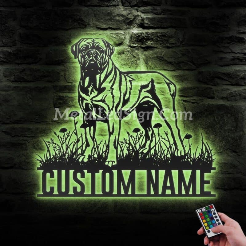 Custom-Bullmastiff-Metal-Wall-Art-Led-Light-5-3