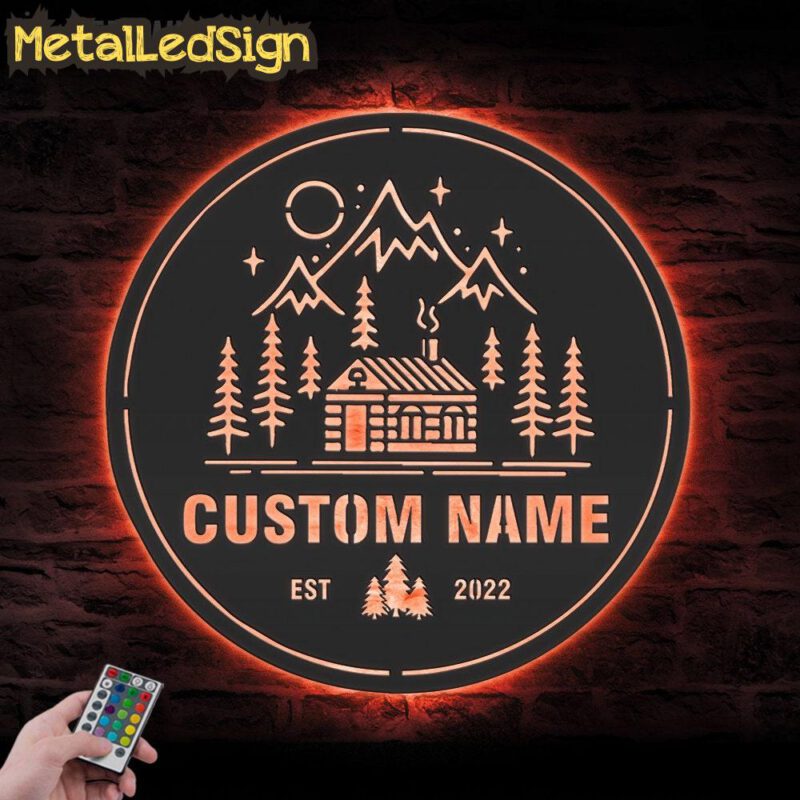 Custom-Cabin-Life-Metal-Wall-Art-LED-Light-5.jpg