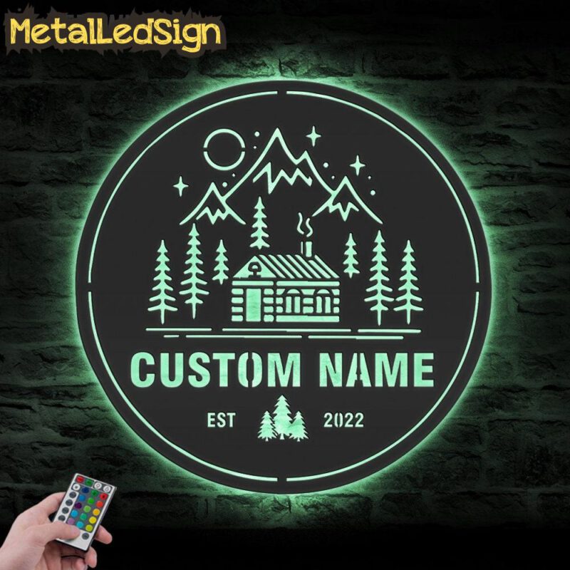 Custom-Cabin-Life-Metal-Wall-Art-LED-Light-7.jpg