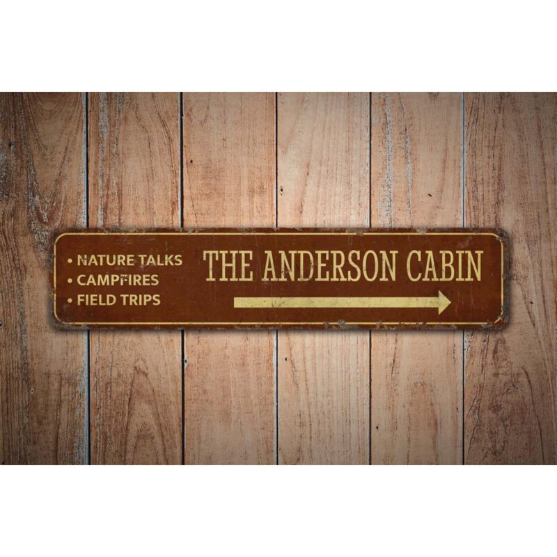 Custom-Cabin-Sign-Premium-Quality-Rustic-Metal-Sign-Images