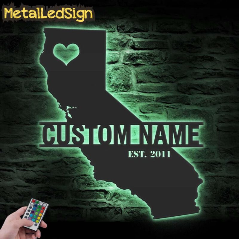 Custom-California-Map-Metal-Wall-Art-LED-Light-7.jpg