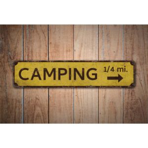 Custom-Camping-Sign-Premium-Quality-Rustic-Metal-Sign-Images