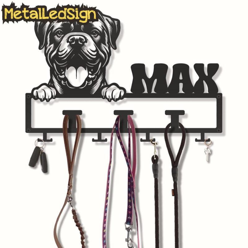 Custom-Cane-Corso-Dog-Leash-Collar-Holder-3-1