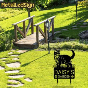 Custom-Cat-Metal-Memorial-Garden-Stake-3