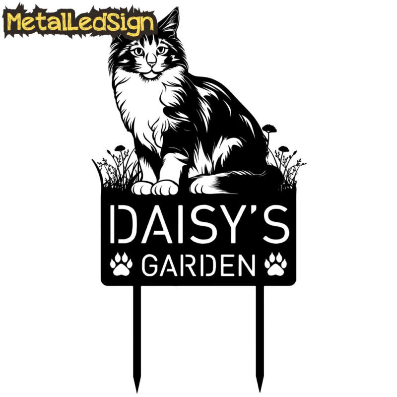 Custom-Cat-Metal-Memorial-Garden-Stake-7-21