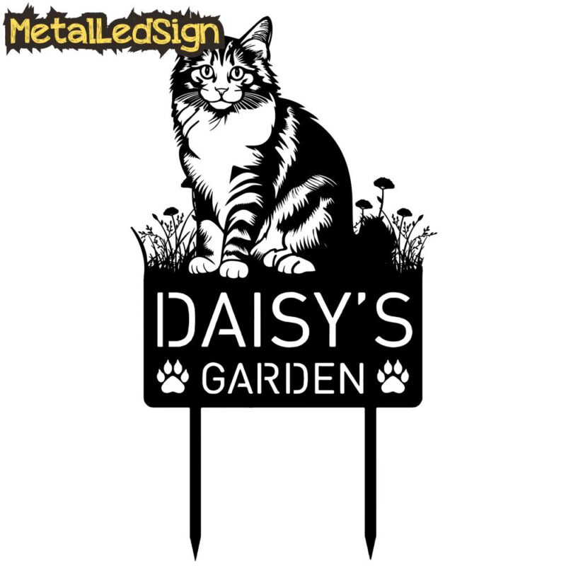 Custom-Cat-Metal-Memorial-Garden-Stake-7-7