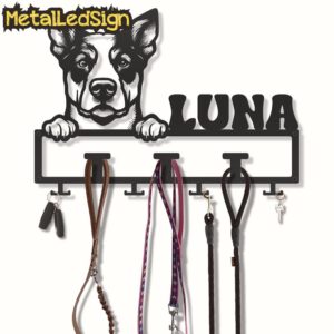 Custom-Catahoula-Heeler-Mix-Dog-Leash-Collar-Holder-3