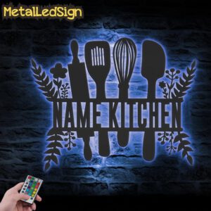 Custom-Chef-Tools-Metal-Wall-Art-LED-Light-3.jpg