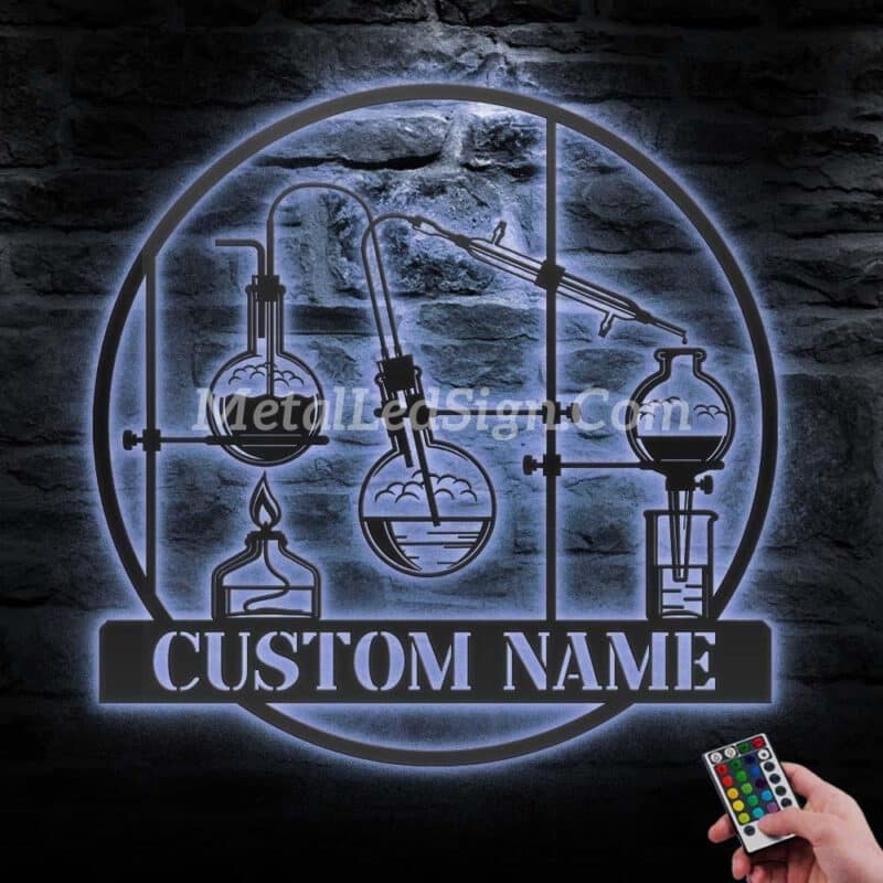 Custom-Chemistry-Teacher-Metal-Wall-Art-Led-Light-3-3