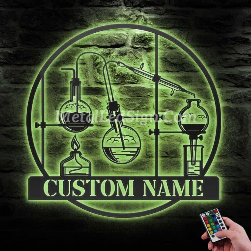 Custom-Chemistry-Teacher-Metal-Wall-Art-Led-Light-6