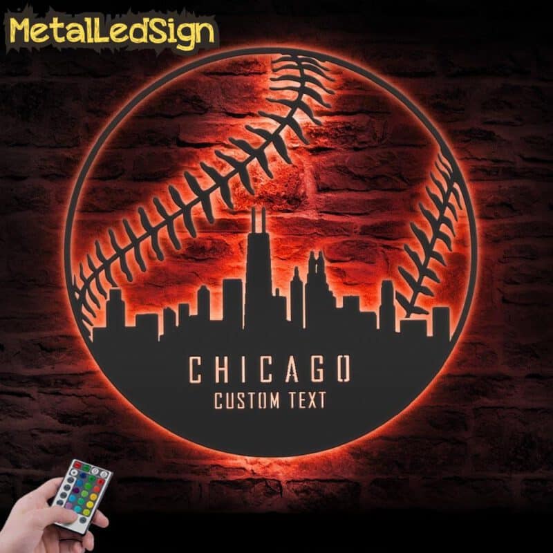 Custom-Chicago-Skyline-Baseball-Metal-Wall-Art-LED-Light-5.jpg