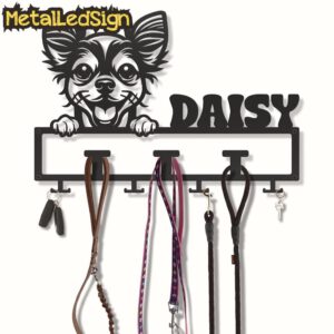 Custom-Chihuahua-Dog-Leash-Collar-Holder-3