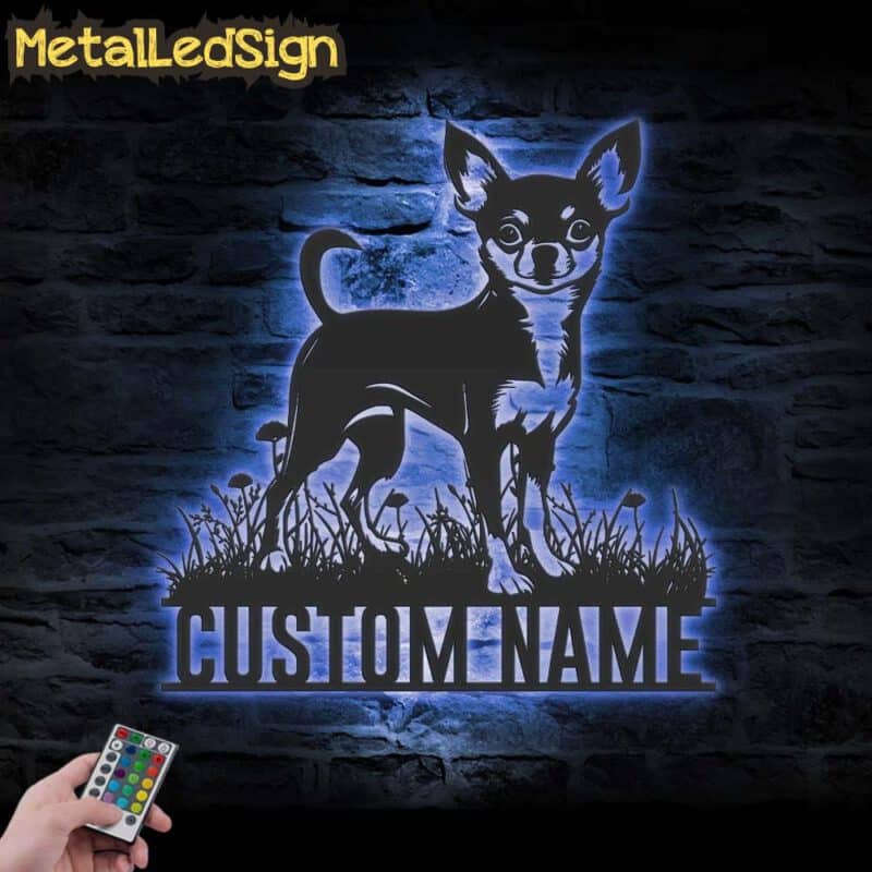 Custom-Chihuahua-Metal-Wall-Art-LED-Light-3.jpg