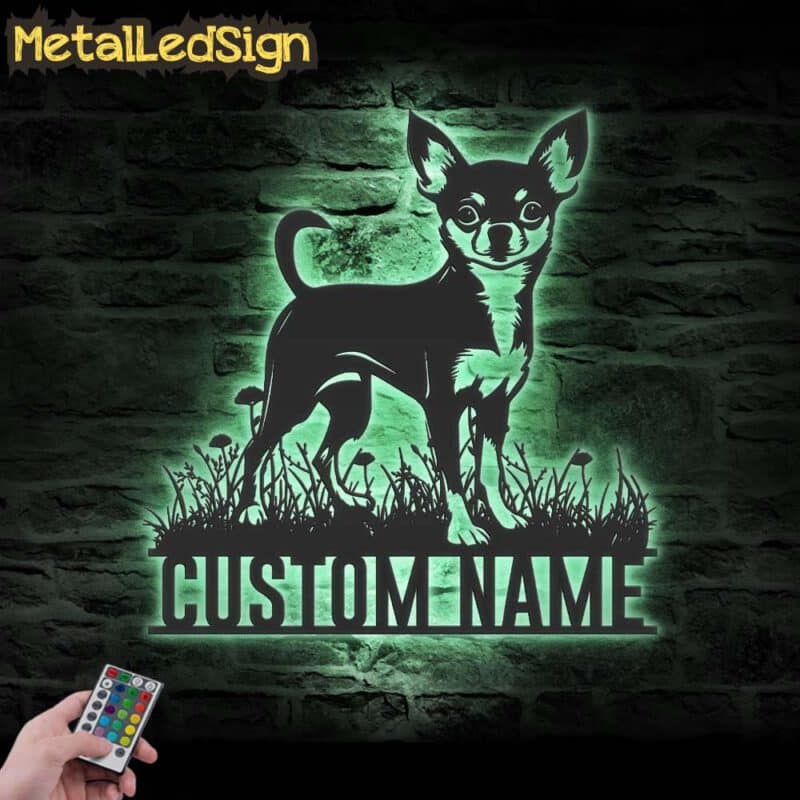 Custom-Chihuahua-Metal-Wall-Art-LED-Light-7.jpg