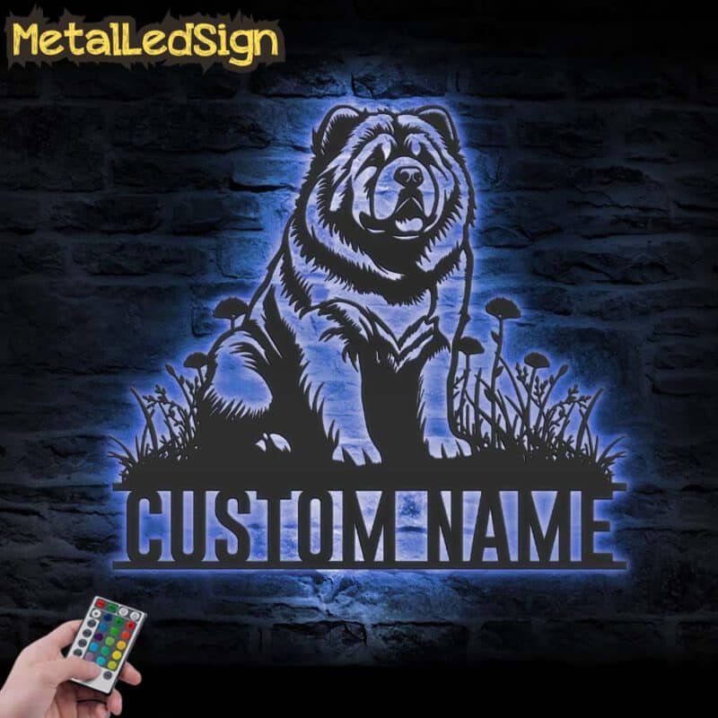 Custom-Chow-Chow-Metal-Wall-Art-LED-Light-3.jpg