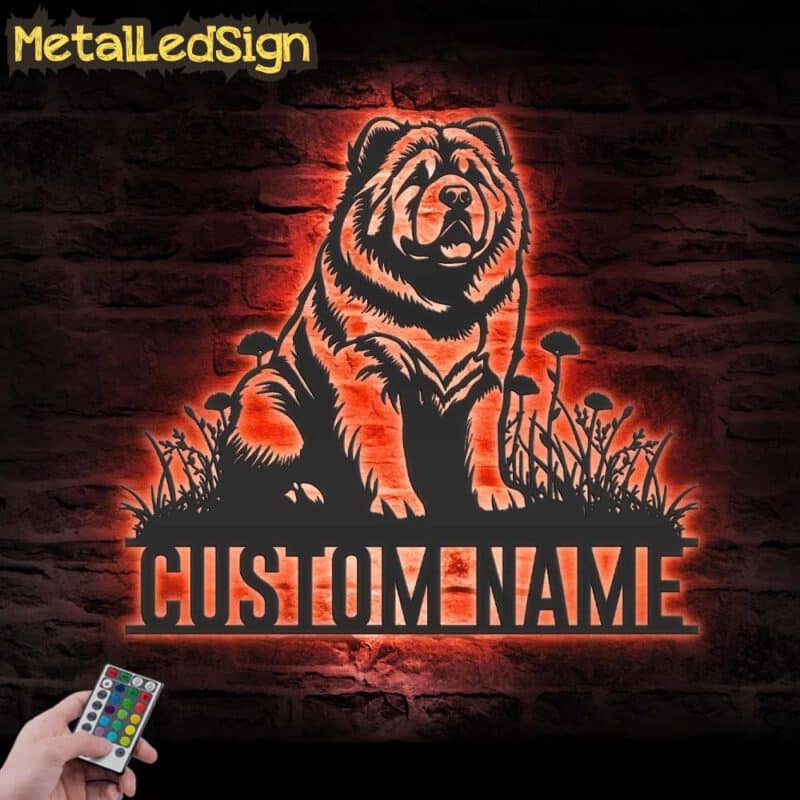 Custom-Chow-Chow-Metal-Wall-Art-LED-Light-5.jpg