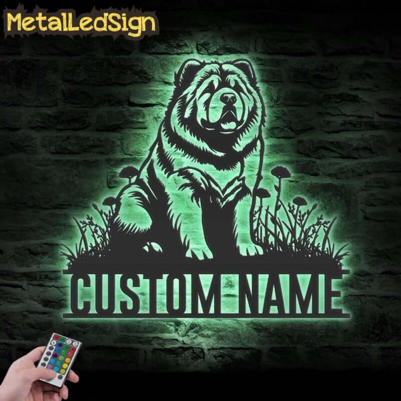 Custom-Chow-Chow-Metal-Wall-Art-LED-Light-7.jpg