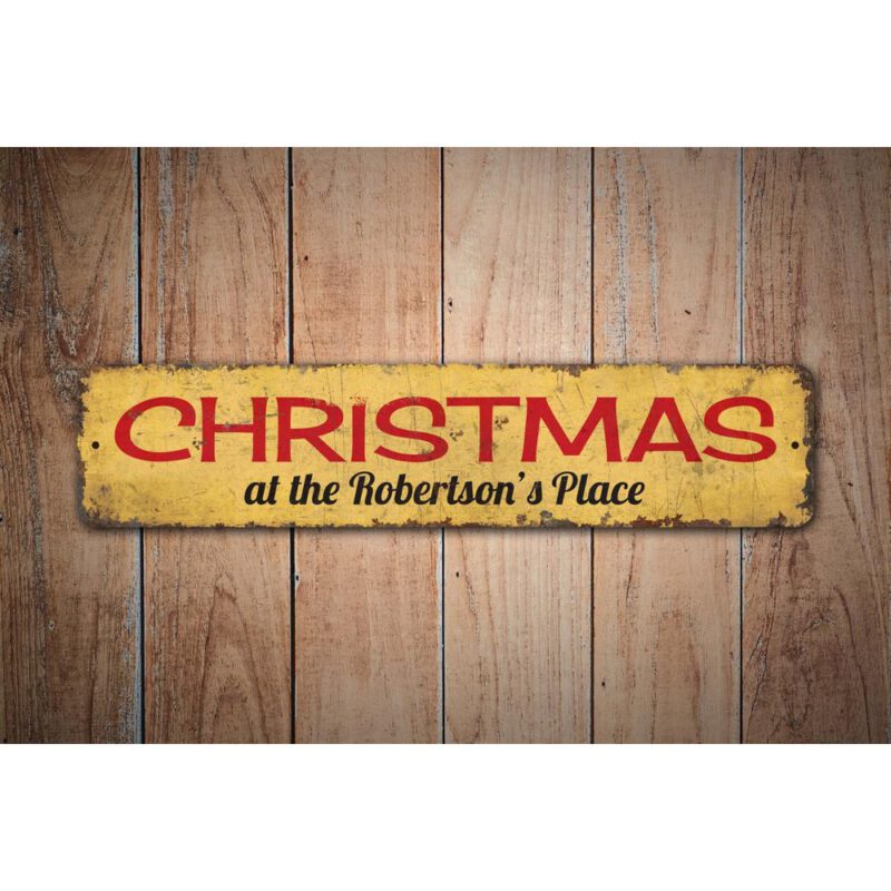 Custom-Christmas-Sign-Premium-Quality-Rustic-Metal-Sign-Images