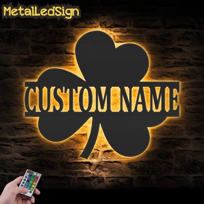 Custom-Clover-Metal-Wall-Art-LED-Light-7.jpg