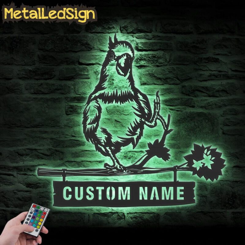 Custom-Cockatoo-Metal-Wall-Art-LED-Light-7.jpg