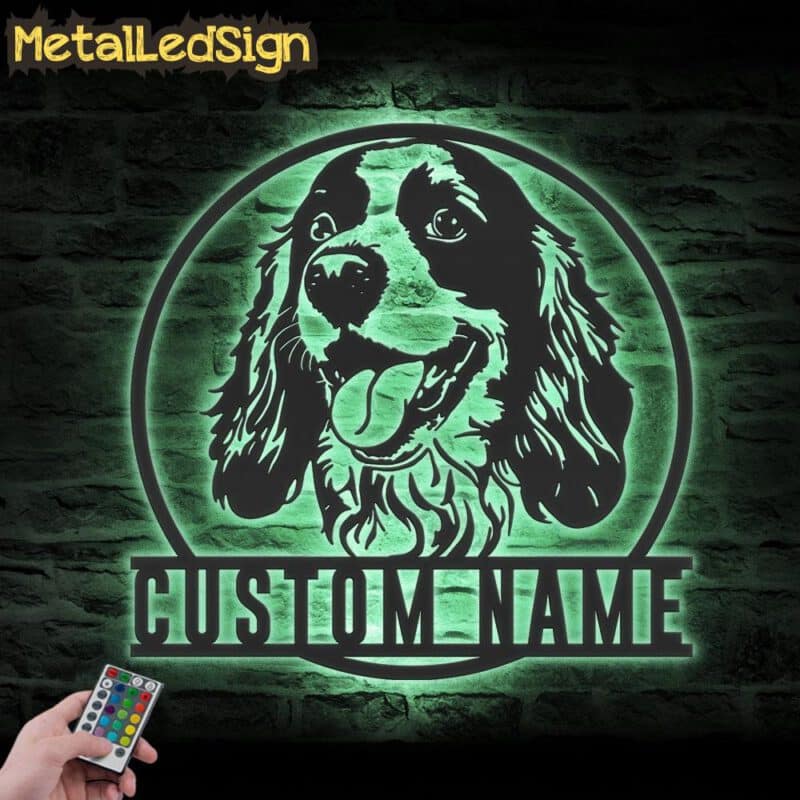 Custom-Cocker-Spaniel-Metal-Wall-Art-LED-Light-5.jpg