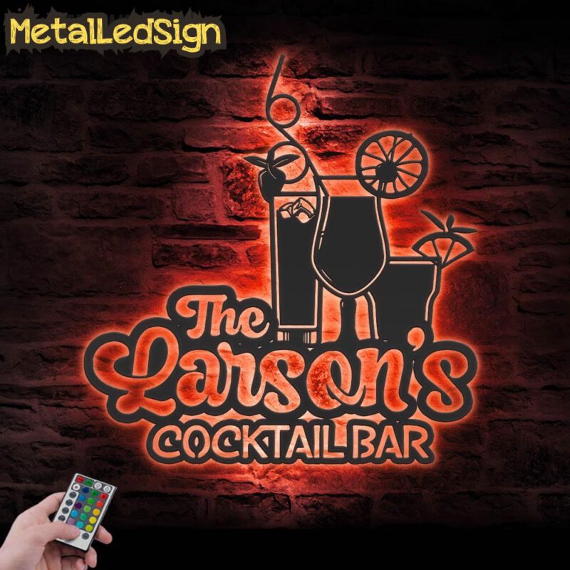 Custom-Cocktail-Bar-Metal-Wall-Art-LED-Light-5.jpg