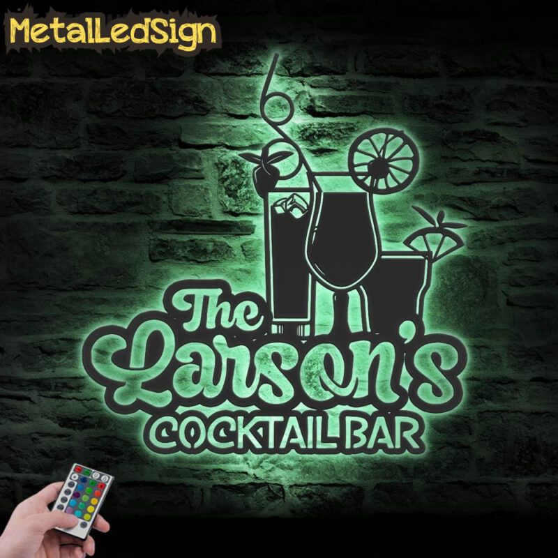 Custom-Cocktail-Bar-Metal-Wall-Art-LED-Light-7.jpg