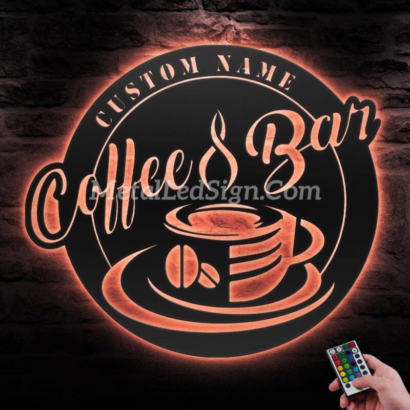 Custom-Coffee-Bar-Metal-Wall-Art-Led-Light-2-4