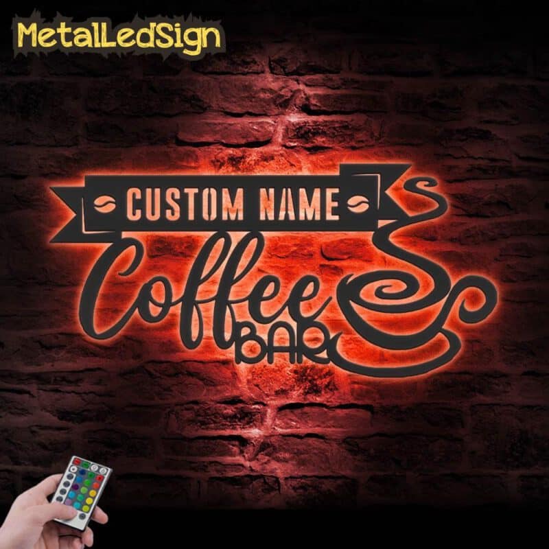 Custom-Coffee-Bar-Metal-Wall-Art-Led-Light-5-6