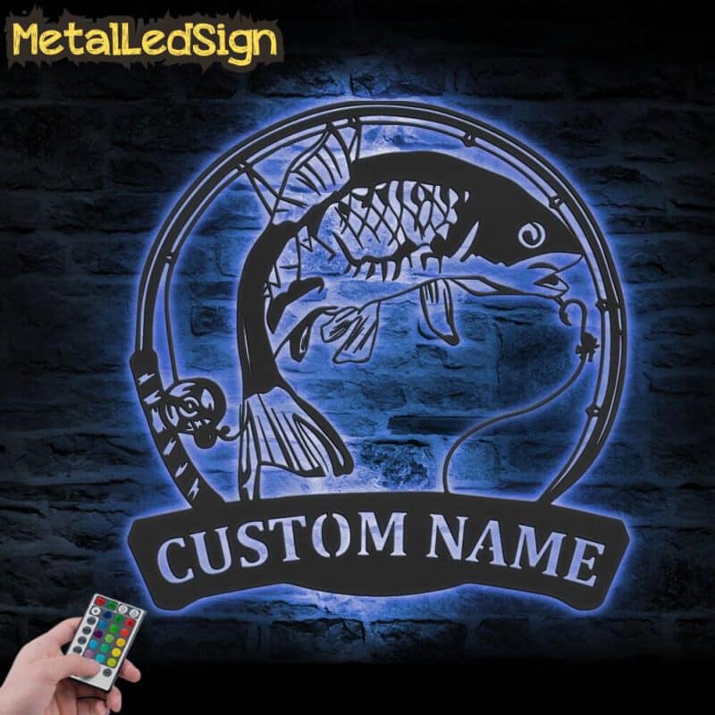 Custom-Common-Carp-Fishing-Metal-Wall-Art-LED-Light-3.jpg