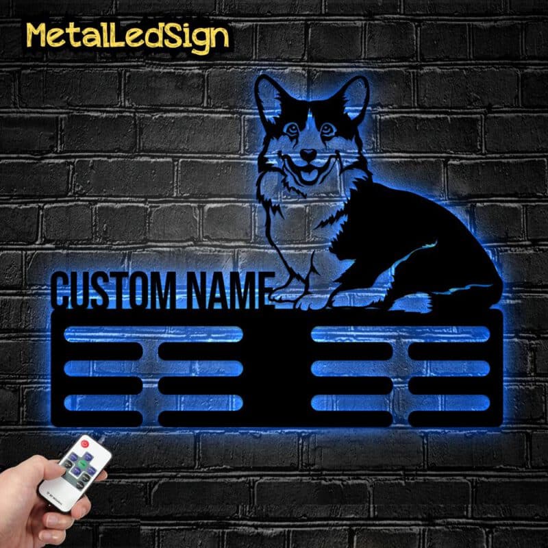 Custom-Corgi-Dog-Metal-Hanger-8