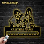 Custom-Corgi-Metal-Medal-Hanger-Images