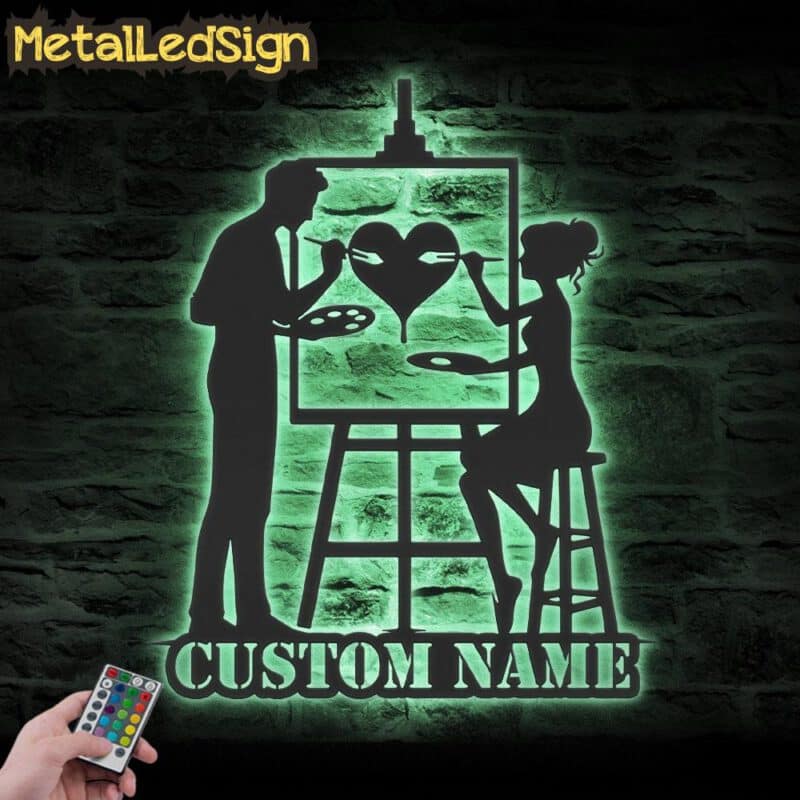 Custom-Couple-Artist-Metal-Wall-Art-LED-Light-5.jpg