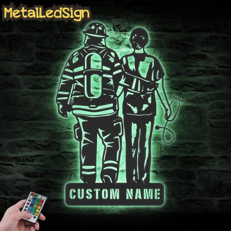 Custom-Couple-Doctor-Firefighter-Metal-Wall-Art-LED-Light-5.jpg