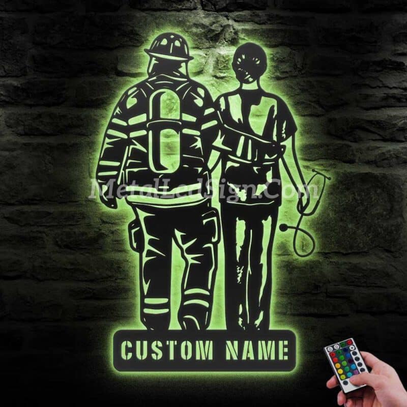 Custom-Couple-Doctor-Firefighter-Metal-Wall-Art-Led-Light-5-1