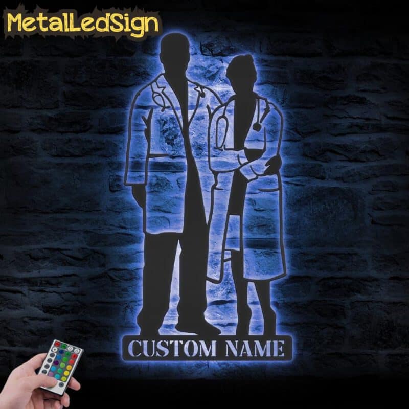 Custom-Couple-Doctor-Metal-Wall-Art-LED-Light-3.jpg