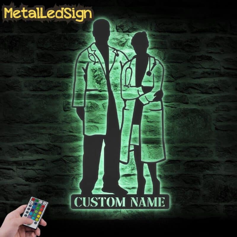 Custom-Couple-Doctor-Metal-Wall-Art-LED-Light-7.jpg