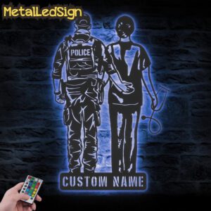 Custom-Couple-Doctor-Police-Metal-Wall-Art-LED-Light-3.jpg