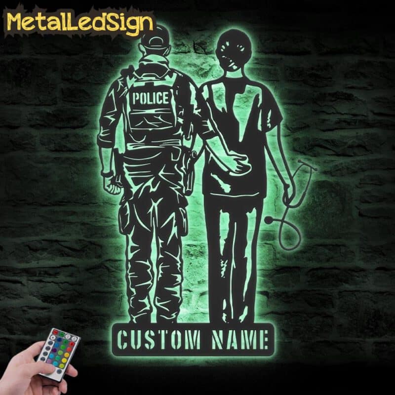 Custom-Couple-Doctor-Police-Metal-Wall-Art-LED-Light-7.jpg