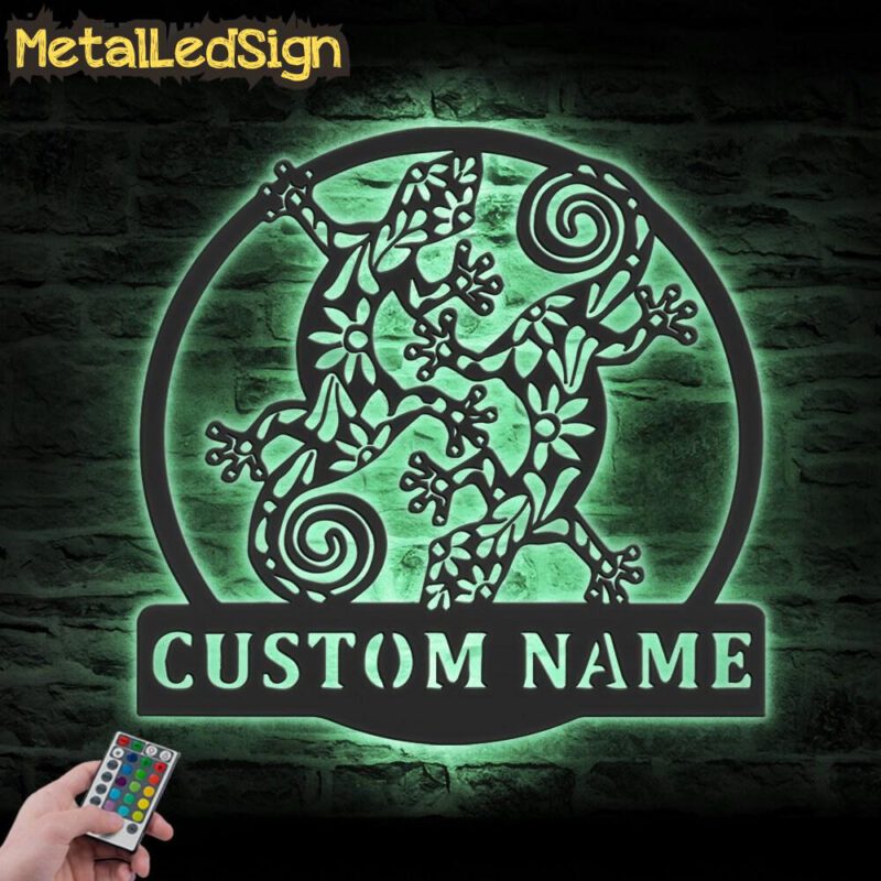 Custom-Couple-Gecko-Metal-Wall-Art-LED-Light-7.jpg