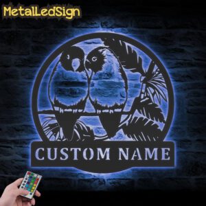 Custom-Couple-Parrot-Metal-Wall-Art-LED-Light-3.jpg