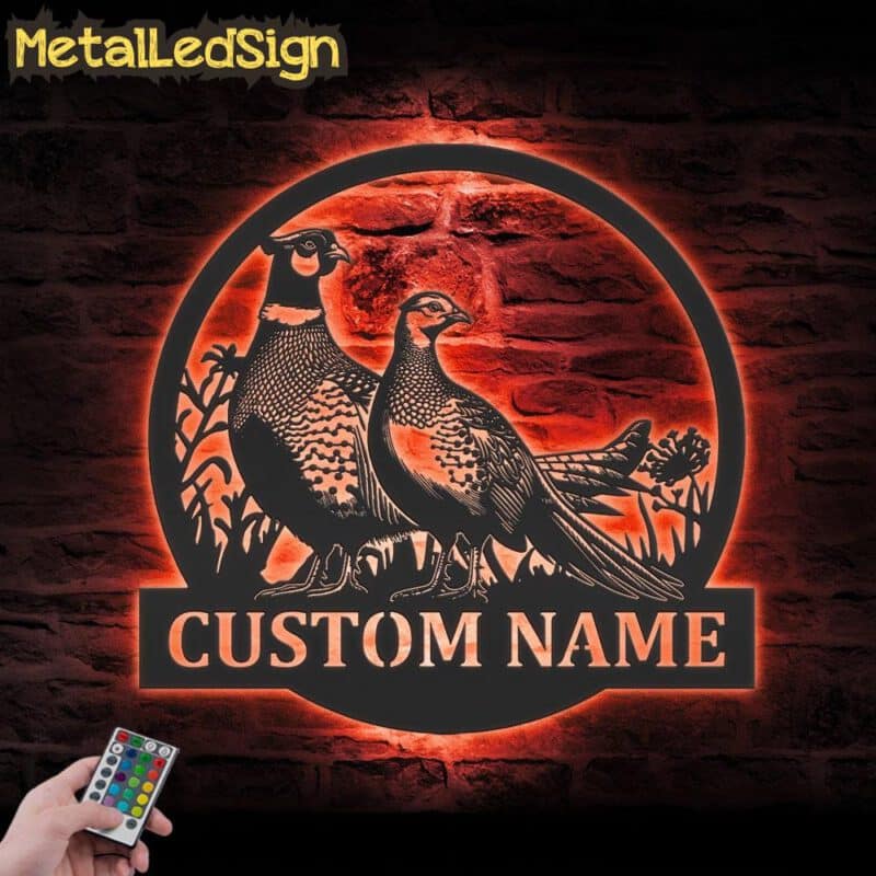 Custom-Couple-Pheasant-Metal-Wall-Art-LED-Light-5.jpg