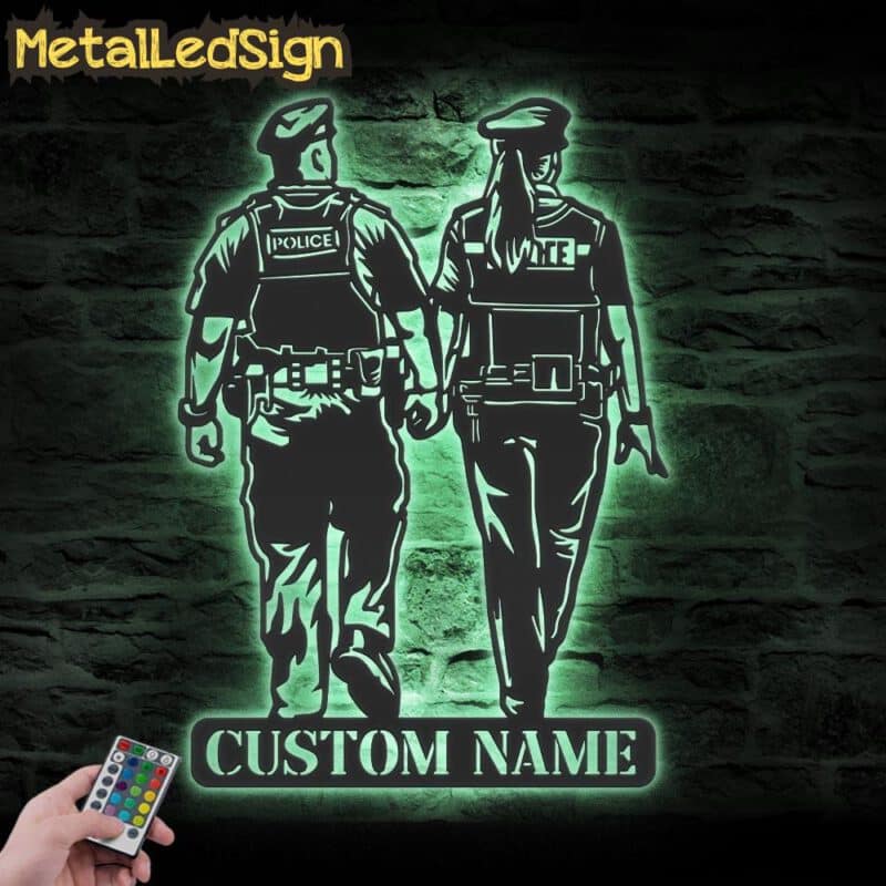 Custom-Couple-Police-Metal-Wall-Art-LED-Light-7.jpg