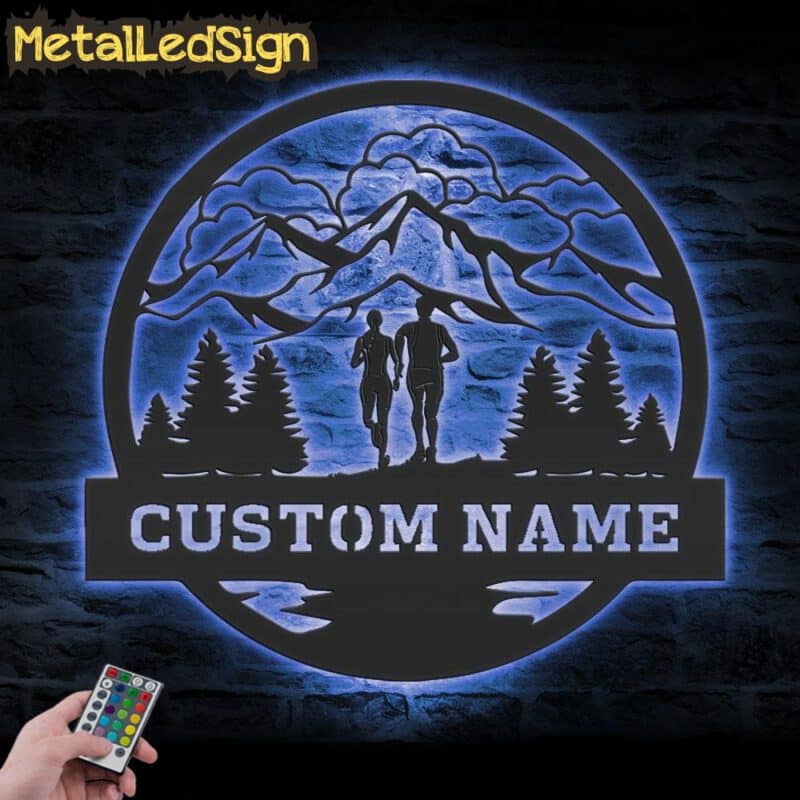 Custom-Couple-Trail-Running-Metal-Wall-Art-LED-Light-3.jpg